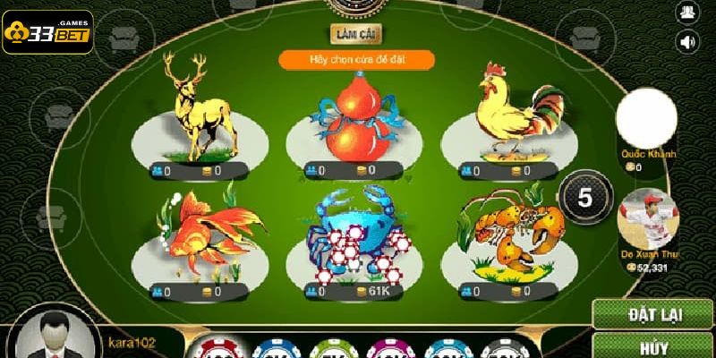 Bầu cua 33BET là sự kết hợp của công nghệ và truyền thống