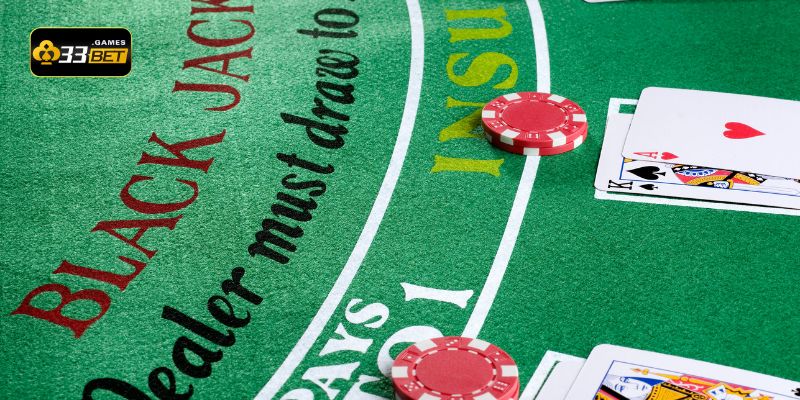 Khi chơi game Blackjack 33BET anh em cần nắm rõ các tình huống thắng thua trong game