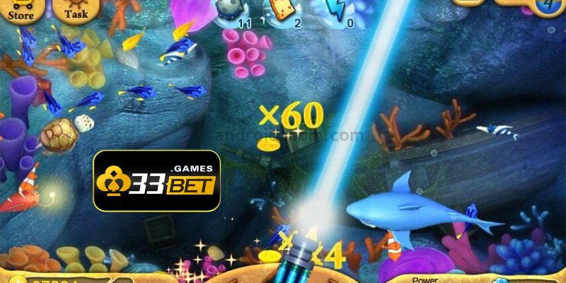 Súng có khả năng quyết định tiêu diệt game bắn cá